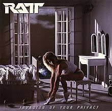 RATT-INVASION OF YOUR PRIVACY LP VG+ COVER VG