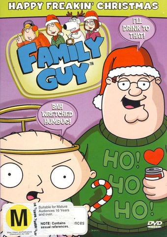 FAMILY GUY-HAPPY FREAKIN' CHRISTMAS DVD VG