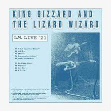 KING GIZZARD & THE LIZARD WIZARD-L.W. LIVE '21 REVERSE GROOVE CLEAR VINYL LP *NEW*