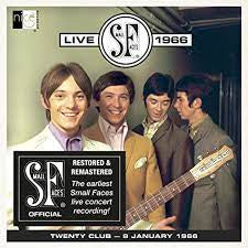 SMALL FACES-LIVE 1966 WHITE/ BLUE VINYL 2LP *NEW*