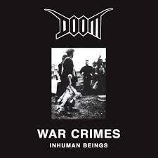 DOOM-WAR CRIMES INHUMAN BEINGS LP *NEW*