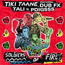 TAANE TIKI FEATURING DUBFX, TALI & PDIGSSS-SOLDIERS OF FIRE RED VINYL 12" EP *NEW*