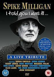 SPIKE MILLIGAN-I TOLD YOU I WAS ILL... DVD VG