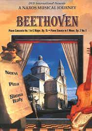 BEETHOVEN-PIANO CONCERTO NO.1 IN C MAJOR OP.15 & PIANO SONATA IN F MINOR OP.2 NO 1 DVD NM