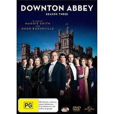 DOWNTON ABBEY-SEASON THREE 3DVD NM