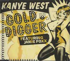WEST KANYE-GOLDDIGGER CD SINGLE VG