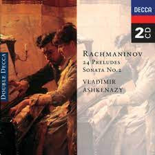 RACHMANINOV-24 PRELUDES VLADIMIR ASHKENAZY 2CD VG
