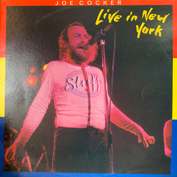 COCKER JOE-LIVE IN NEW YORK LP VG COVER VG+