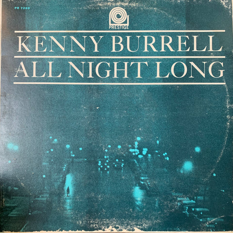BURRELL KENNY-ALL NIGHT LONG LP VG+ COVER VG