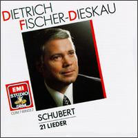 SCHUBERT- 21 LIEDER DIETRICH FISCHER-DIESKAU CD VG