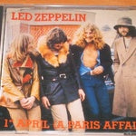 LED ZEPPELIN-1ST APRIL (A PARIS AFFAIR) CD VG