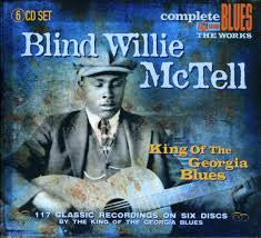 MCTELL BLIND WILLIE-KING OF THE GEORGIA BLUES 6CD BOXSET VG