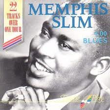 MEMPHIS SLIM-4 00 BLUES CD VG