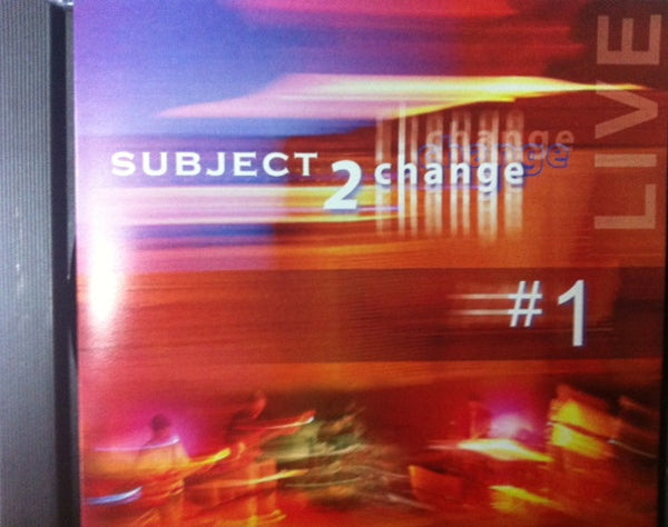 SUBJECT 2 CHANGE- 1 CD *NEW*