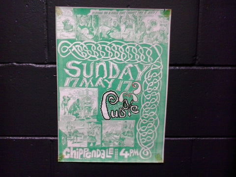 PUDDLE THE-ORIGINAL GIG POSTER