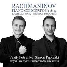 RACHMANINOV-PIANO CONCERTOS 1 & 4 RHAPSODY ON A THEME OF PAGANINI CD *NEW*