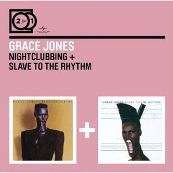 JONES GRACE-NIGHTCLUBBING + SLAVE TO THE RHYTHM 2CD VG+