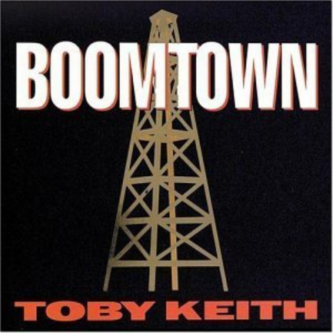 KEITH TOBY-BOOMTOWN CD VG