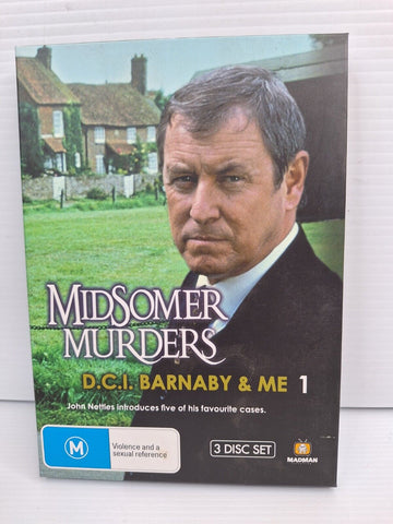 MIDSOMER MURDERS DCI BARNABY & ME 1 DVD NM