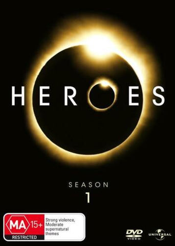 HEROES SEASON ONE 7DVD VG+