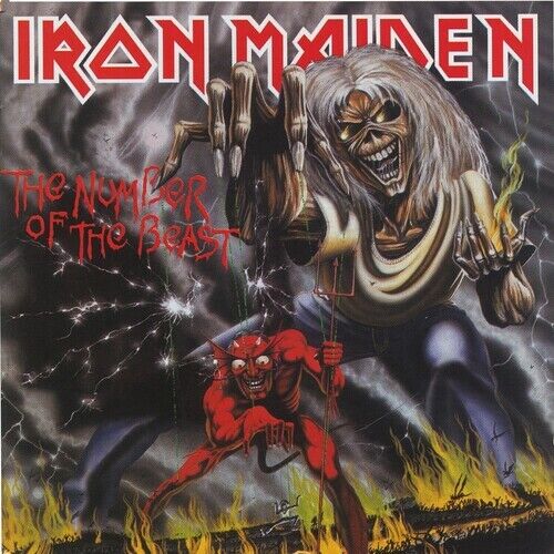 IRON MAIDEN-THE NUMBER OF THE BEAST CD VG