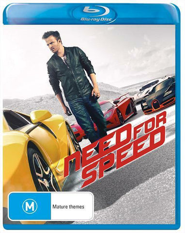 NEED FOR SPEED BLURAY VG+