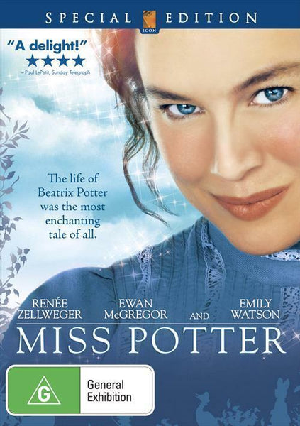 MISS POTTER DVD VG+