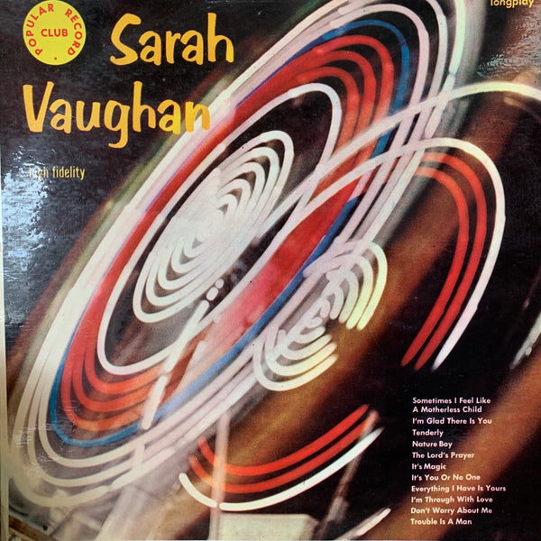 VAUGHAN SARAH-IN A PENSIVE MOOD LP VG COVER VG+