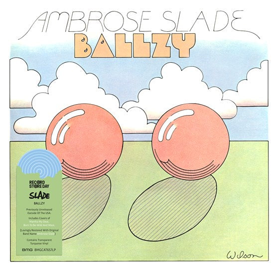 SLADE-BALLZY TURQUOISE VINYL LP *NEW*