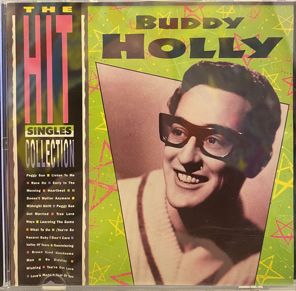 HOLLY BUDDY-HIT SINGLES COLLECTION CD VG