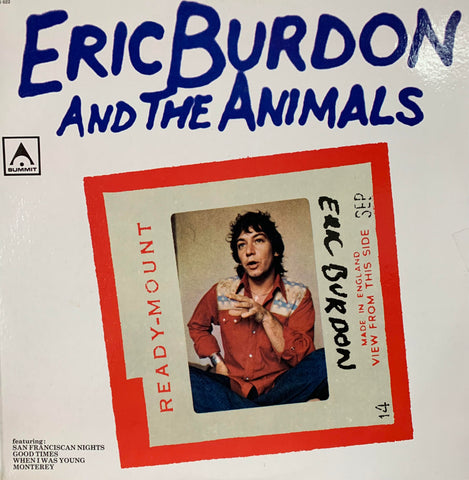 BURDON ERIC & THE ANIMALS-ERIC BURDON & THE ANIMALS LP NM COVER VG+