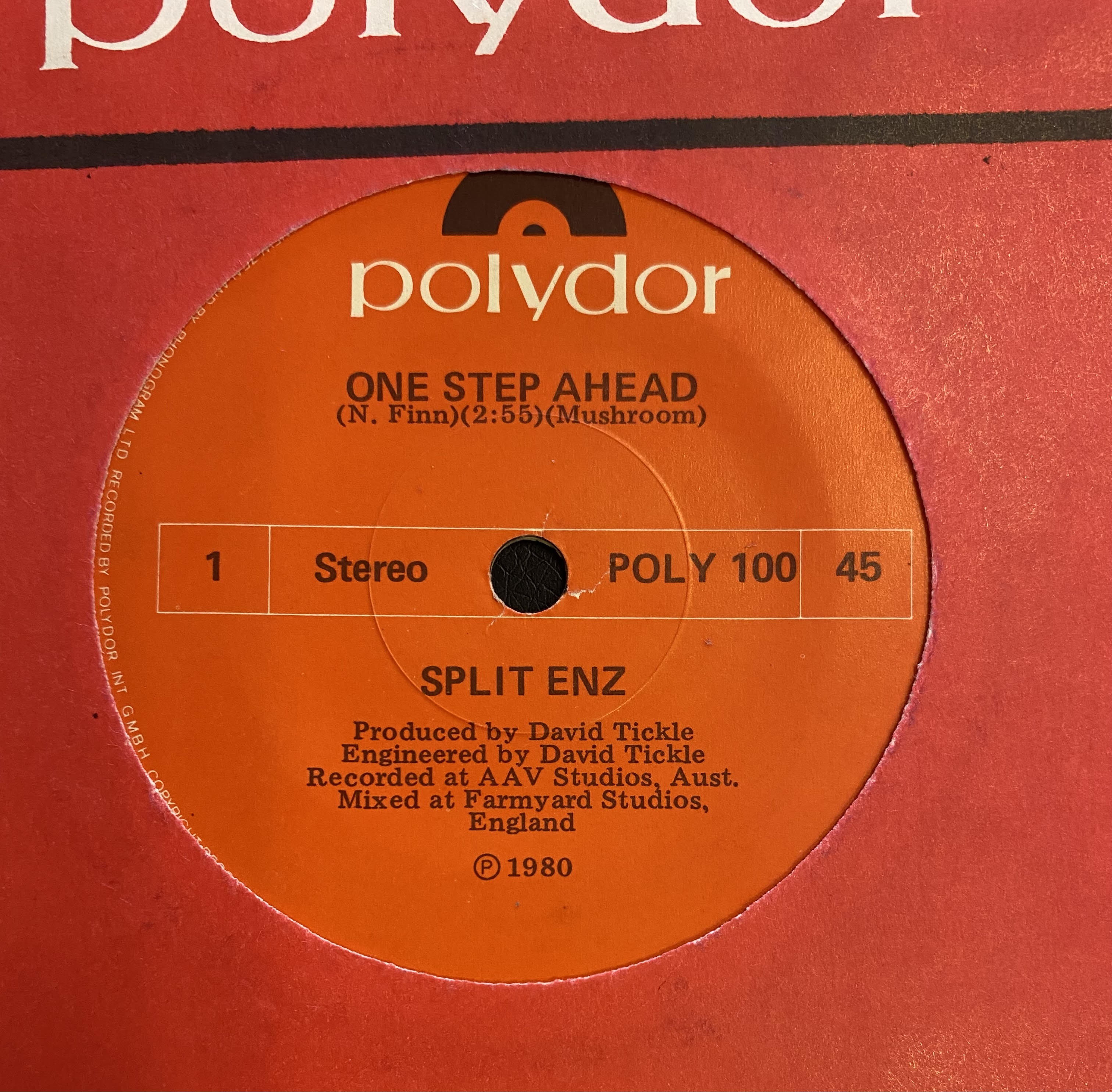 SPLIT ENZONE STEP AHEAD 7" VG RELICS