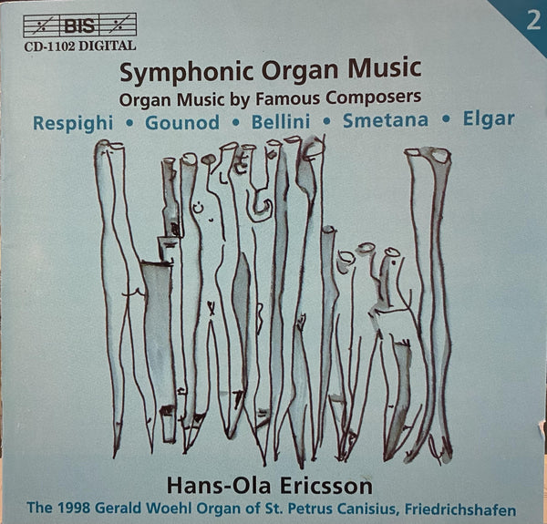 ERICSSON HANS-OLA-SYMPHONIC ORGAN MUSIC CD NM