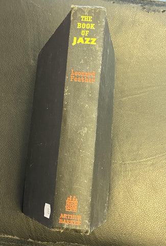 BOOK OF JAZZ THE-LEONARD FEATHER 2ND HAND BOOK G NO DUST COVER
