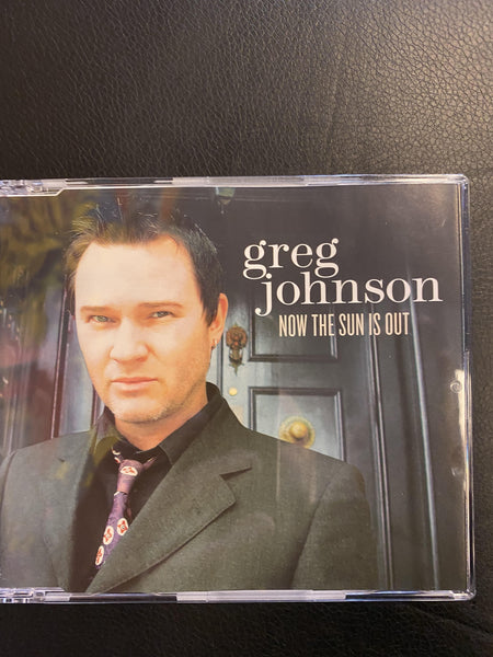 JOHNSON GREG-NOW THE SUN IS OUT CD SINGLE VG